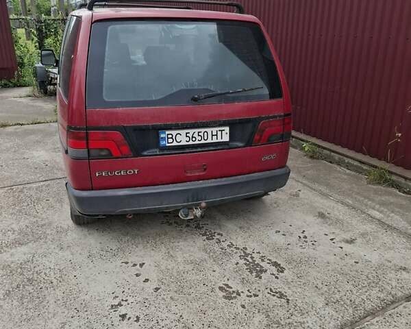 Красный Пежо 806, объемом двигателя 2 л и пробегом 350 тыс. км за 1300 $, фото 2 на Automoto.ua