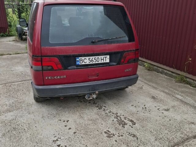 Красный Пежо 806, объемом двигателя 2 л и пробегом 350 тыс. км за 1300 $, фото 3 на Automoto.ua