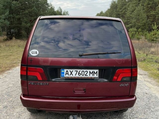 Красный Пежо 806, объемом двигателя 2 л и пробегом 235 тыс. км за 3400 $, фото 6 на Automoto.ua