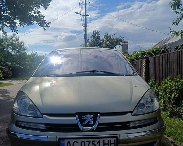 Бежевый Пежо 807, объемом двигателя 2 л и пробегом 240 тыс. км за 6500 $, фото 1 на Automoto.ua