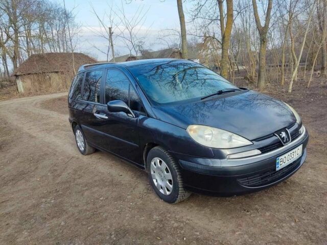 Черный Пежо 807, объемом двигателя 2 л и пробегом 270 тыс. км за 5500 $, фото 1 на Automoto.ua