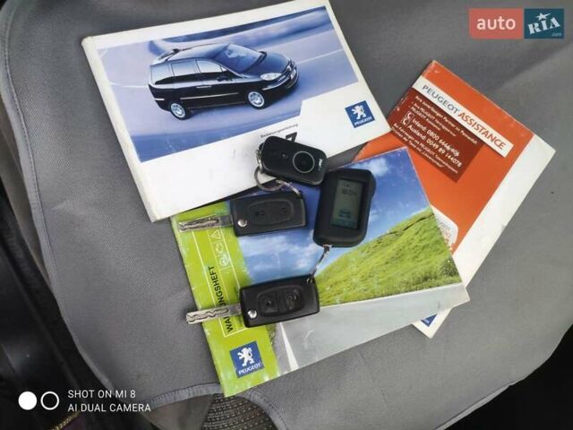 Черный Пежо 807, объемом двигателя 2 л и пробегом 323 тыс. км за 4200 $, фото 17 на Automoto.ua