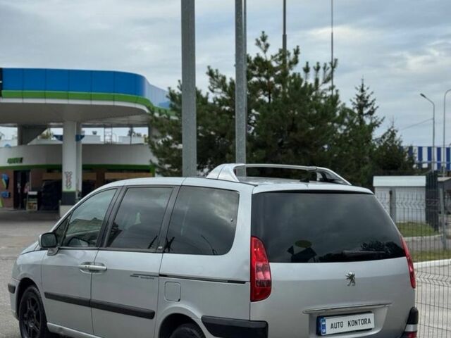 Сірий Пежо 807, об'ємом двигуна 2.2 л та пробігом 200 тис. км за 4500 $, фото 6 на Automoto.ua