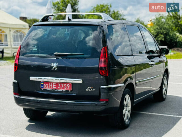 Серый Пежо 807, объемом двигателя 2 л и пробегом 206 тыс. км за 6850 $, фото 6 на Automoto.ua