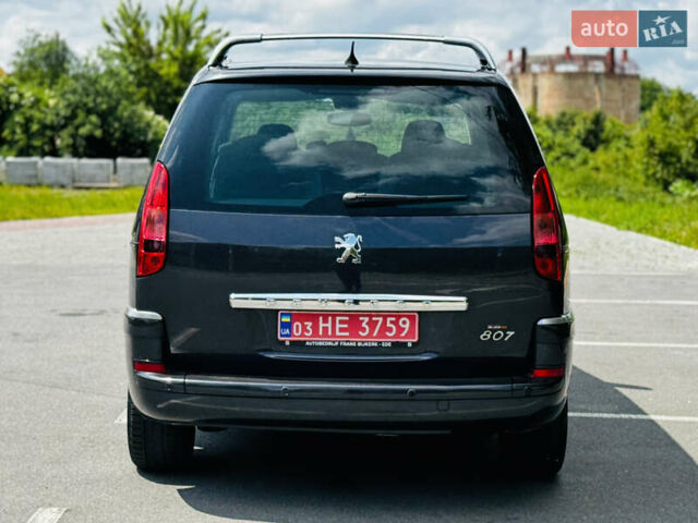 Серый Пежо 807, объемом двигателя 2 л и пробегом 206 тыс. км за 6850 $, фото 8 на Automoto.ua