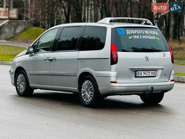 Серый Пежо 807, объемом двигателя 2.18 л и пробегом 155 тыс. км за 7500 $, фото 2 на Automoto.ua