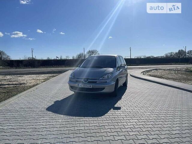 Сірий Пежо 807, об'ємом двигуна 2 л та пробігом 215 тис. км за 6600 $, фото 1 на Automoto.ua