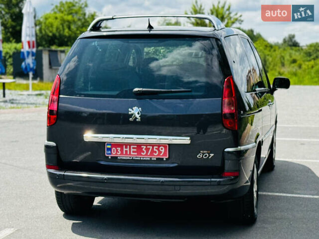 Серый Пежо 807, объемом двигателя 2 л и пробегом 206 тыс. км за 6850 $, фото 7 на Automoto.ua