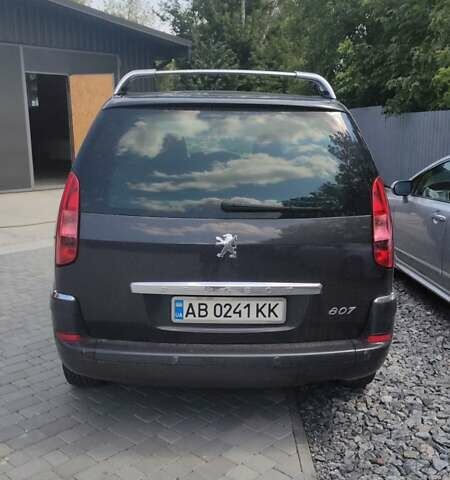 Серый Пежо 807, объемом двигателя 2 л и пробегом 194 тыс. км за 8700 $, фото 5 на Automoto.ua