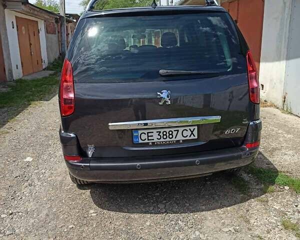 Серый Пежо 807, объемом двигателя 2 л и пробегом 183 тыс. км за 8950 $, фото 2 на Automoto.ua