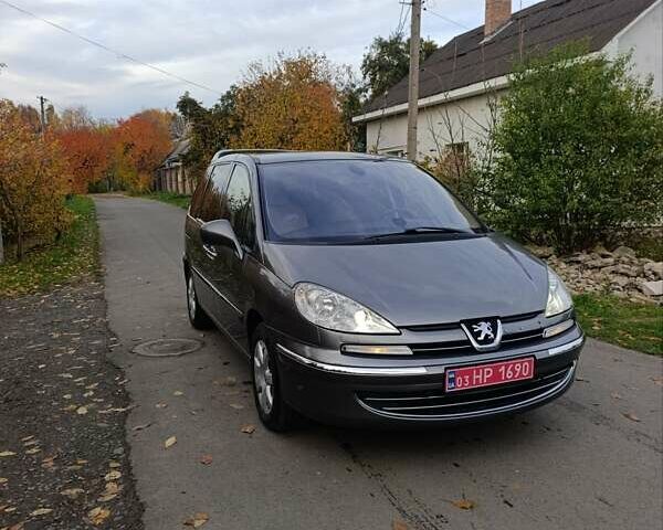 Сірий Пежо 807, об'ємом двигуна 2 л та пробігом 240 тис. км за 8900 $, фото 1 на Automoto.ua