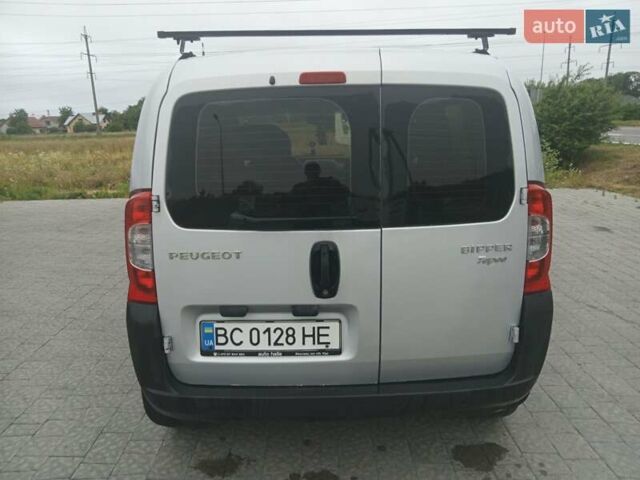 Сірий Пежо Біппер вант.-пас., об'ємом двигуна 1.4 л та пробігом 210 тис. км за 5600 $, фото 1 на Automoto.ua