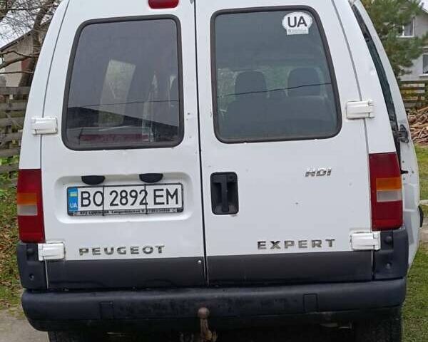Белый Пежо Эксперт груз.-пасс., объемом двигателя 2 л и пробегом 485 тыс. км за 3800 $, фото 3 на Automoto.ua