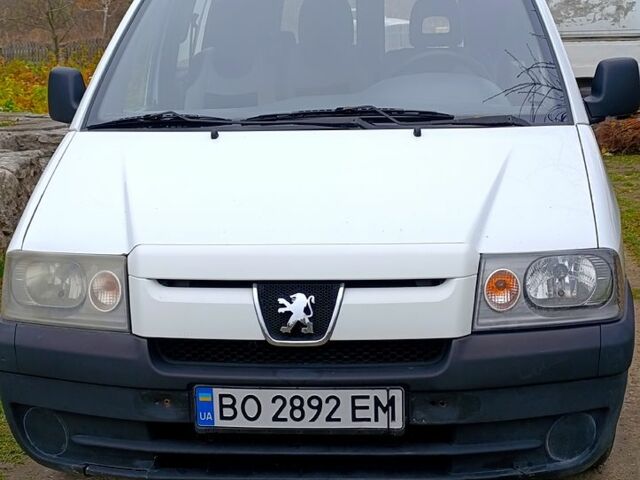Белый Пежо Эксперт груз.-пасс., объемом двигателя 2 л и пробегом 484 тыс. км за 3800 $, фото 1 на Automoto.ua