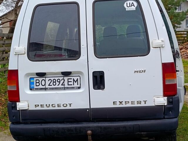 Белый Пежо Эксперт груз.-пасс., объемом двигателя 2 л и пробегом 484 тыс. км за 3800 $, фото 3 на Automoto.ua