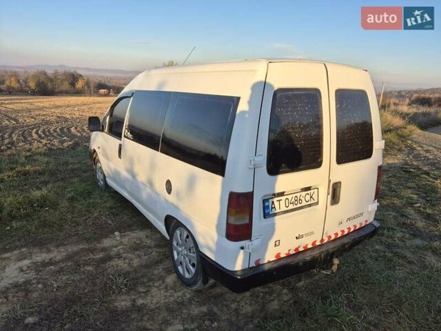 Белый Пежо Эксперт груз.-пасс., объемом двигателя 2 л и пробегом 300 тыс. км за 2550 $, фото 6 на Automoto.ua