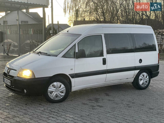 Белый Пежо Эксперт груз.-пасс., объемом двигателя 2 л и пробегом 337 тыс. км за 3950 $, фото 7 на Automoto.ua