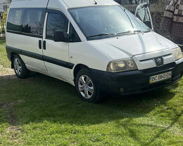 Белый Пежо Эксперт груз.-пасс., объемом двигателя 2 л и пробегом 220 тыс. км за 4600 $, фото 10 на Automoto.ua