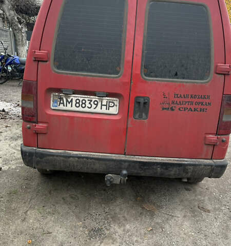 Красный Пежо Эксперт груз.-пасс., объемом двигателя 1.91 л и пробегом 388 тыс. км за 1500 $, фото 2 на Automoto.ua