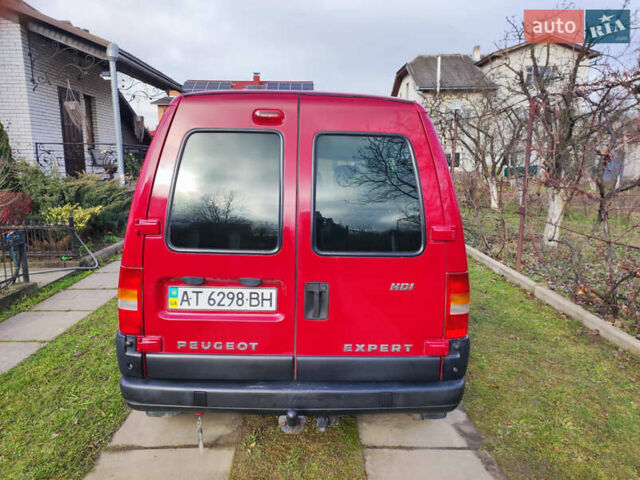Червоний Пежо Експерт вант.-пас., об'ємом двигуна 2 л та пробігом 274 тис. км за 5500 $, фото 8 на Automoto.ua