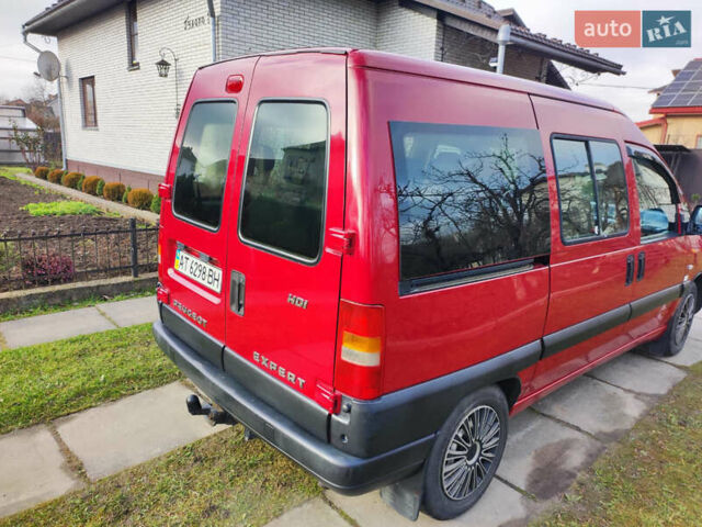 Червоний Пежо Експерт вант.-пас., об'ємом двигуна 2 л та пробігом 274 тис. км за 5500 $, фото 7 на Automoto.ua