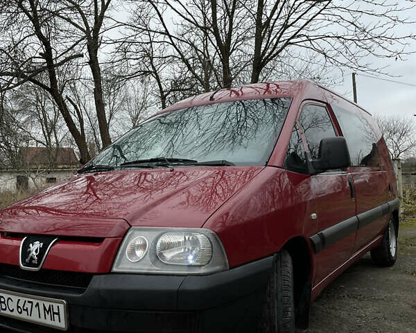 Красный Пежо Эксперт груз.-пасс., объемом двигателя 2 л и пробегом 340 тыс. км за 4200 $, фото 3 на Automoto.ua