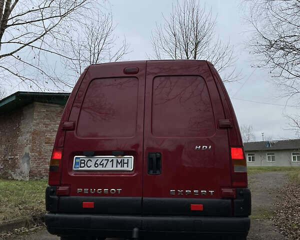 Красный Пежо Эксперт груз.-пасс., объемом двигателя 2 л и пробегом 340 тыс. км за 4200 $, фото 6 на Automoto.ua