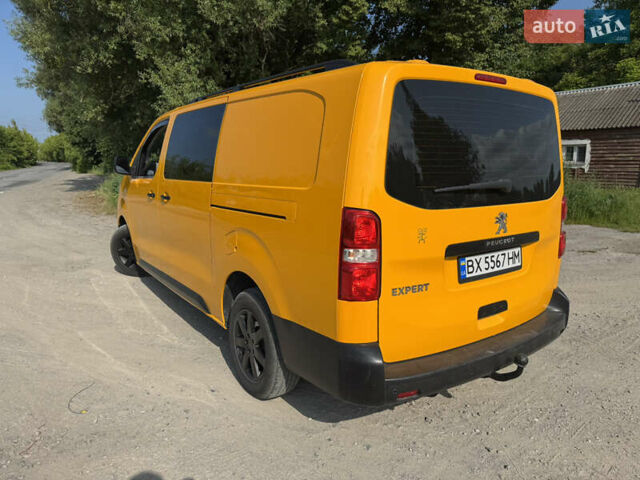 Желтый Пежо Эксперт груз.-пасс., объемом двигателя 2 л и пробегом 260 тыс. км за 18600 $, фото 4 на Automoto.ua