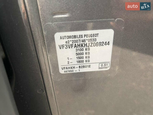 Серый Пежо Эксперт груз.-пасс., объемом двигателя 2 л и пробегом 53 тыс. км за 16700 $, фото 17 на Automoto.ua