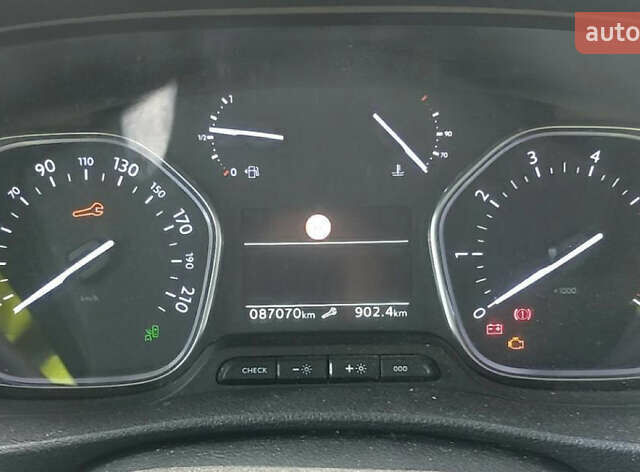 Синий Пежо Эксперт груз.-пасс., объемом двигателя 1.5 л и пробегом 87 тыс. км за 14998 $, фото 3 на Automoto.ua