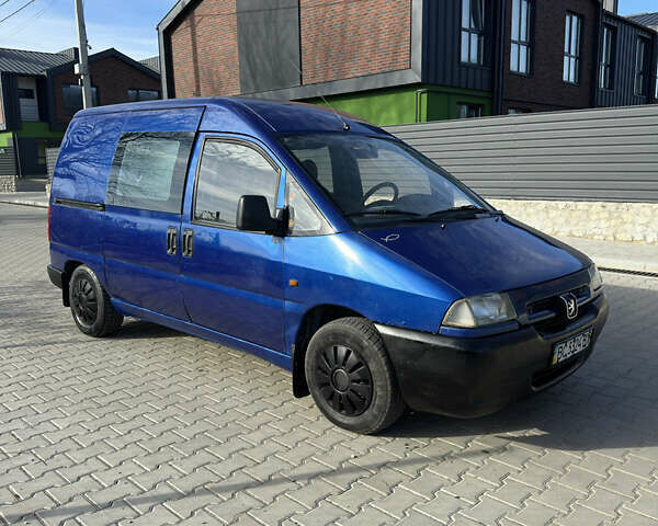 Синий Пежо Эксперт груз.-пасс., объемом двигателя 1.9 л и пробегом 370 тыс. км за 2500 $, фото 2 на Automoto.ua