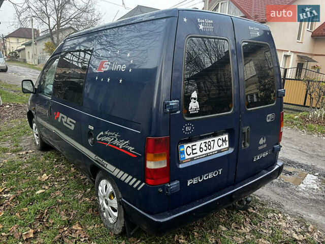 Синий Пежо Эксперт груз.-пасс., объемом двигателя 1.91 л и пробегом 303 тыс. км за 2700 $, фото 3 на Automoto.ua