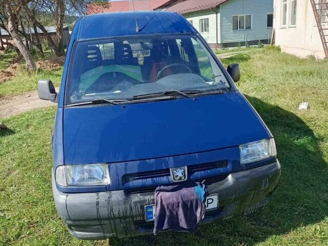 Синій Пежо Експерт вант.-пас., об'ємом двигуна 1.9 л та пробігом 270 тис. км за 3200 $, фото 1 на Automoto.ua