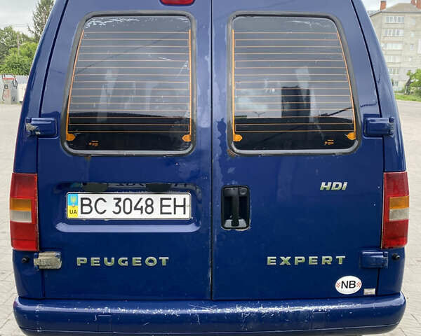 Синий Пежо Эксперт груз.-пасс., объемом двигателя 2 л и пробегом 382 тыс. км за 3200 $, фото 3 на Automoto.ua