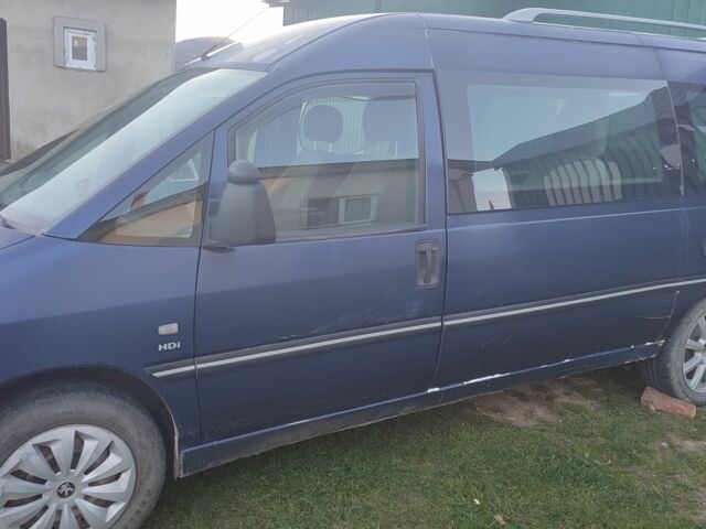 Синий Пежо Эксперт груз.-пасс., объемом двигателя 2 л и пробегом 430 тыс. км за 2900 $, фото 6 на Automoto.ua