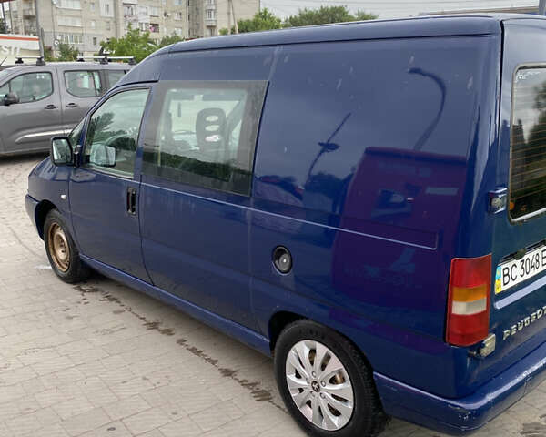 Синий Пежо Эксперт груз.-пасс., объемом двигателя 2 л и пробегом 382 тыс. км за 3200 $, фото 5 на Automoto.ua