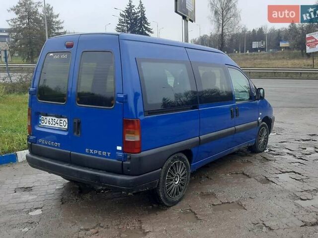 Синий Пежо Эксперт груз.-пасс., объемом двигателя 1.9 л и пробегом 273 тыс. км за 4200 $, фото 6 на Automoto.ua