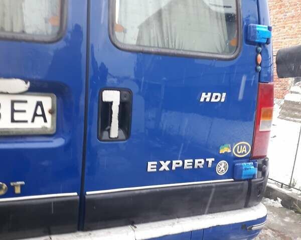 Синій Пежо Експерт вант.-пас., об'ємом двигуна 2 л та пробігом 378 тис. км за 5600 $, фото 59 на Automoto.ua