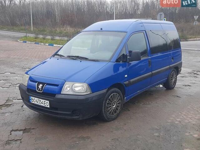 Синий Пежо Эксперт груз.-пасс., объемом двигателя 1.9 л и пробегом 273 тыс. км за 4200 $, фото 8 на Automoto.ua