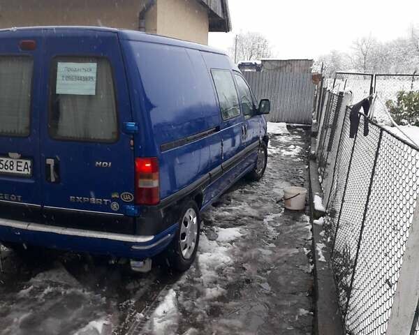 Синій Пежо Експерт вант.-пас., об'ємом двигуна 2 л та пробігом 378 тис. км за 5600 $, фото 5 на Automoto.ua