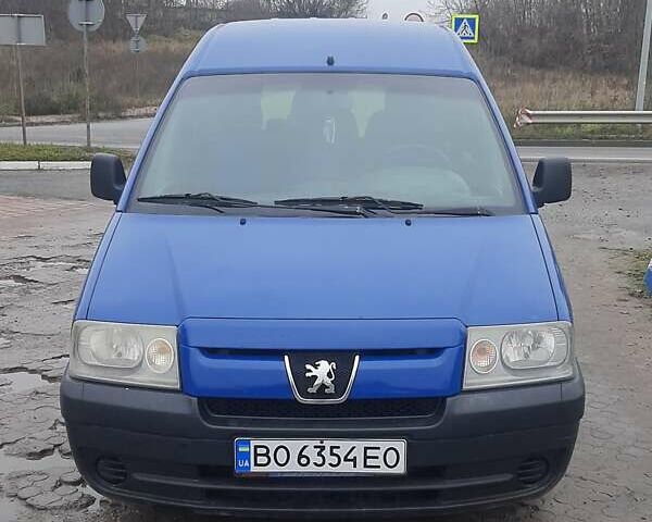 Синий Пежо Эксперт груз.-пасс., объемом двигателя 1.9 л и пробегом 273 тыс. км за 4200 $, фото 9 на Automoto.ua