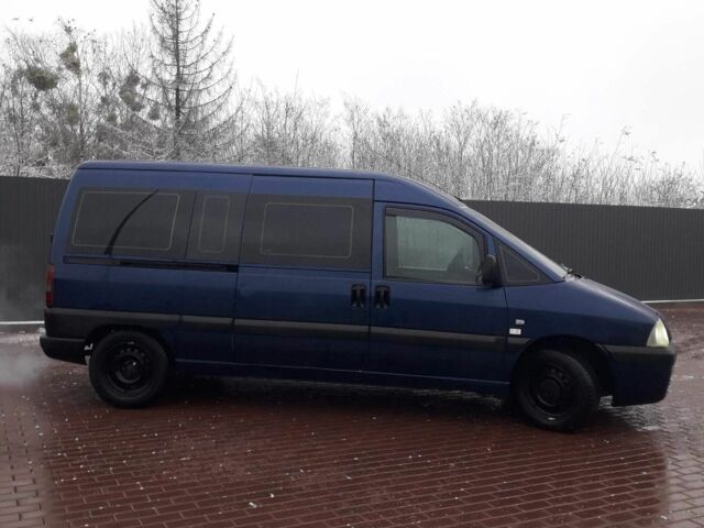 Синий Пежо Эксперт груз.-пасс., объемом двигателя 2 л и пробегом 333 тыс. км за 3700 $, фото 6 на Automoto.ua