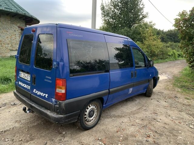 Синий Пежо Эксперт груз.-пасс., объемом двигателя 2 л и пробегом 358 тыс. км за 2900 $, фото 6 на Automoto.ua