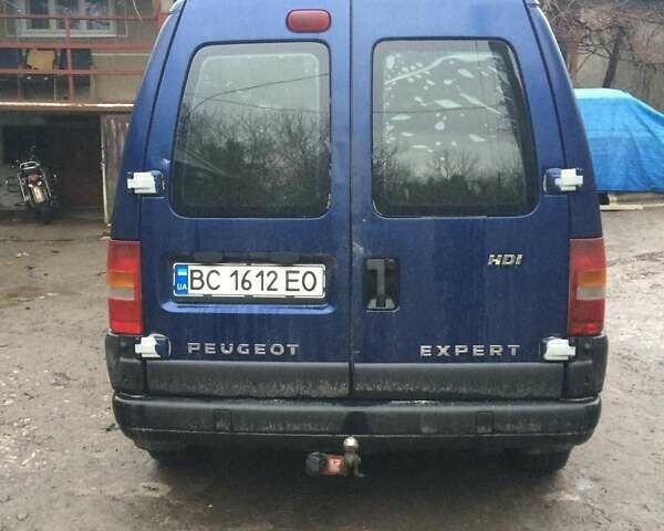 Синий Пежо Эксперт груз.-пасс., объемом двигателя 2 л и пробегом 280 тыс. км за 5500 $, фото 1 на Automoto.ua
