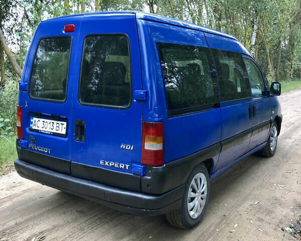 Синий Пежо Эксперт груз.-пасс., объемом двигателя 2 л и пробегом 250 тыс. км за 3100 $, фото 3 на Automoto.ua