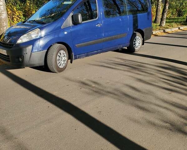 Синий Пежо Эксперт груз.-пасс., объемом двигателя 2 л и пробегом 280 тыс. км за 7200 $, фото 14 на Automoto.ua