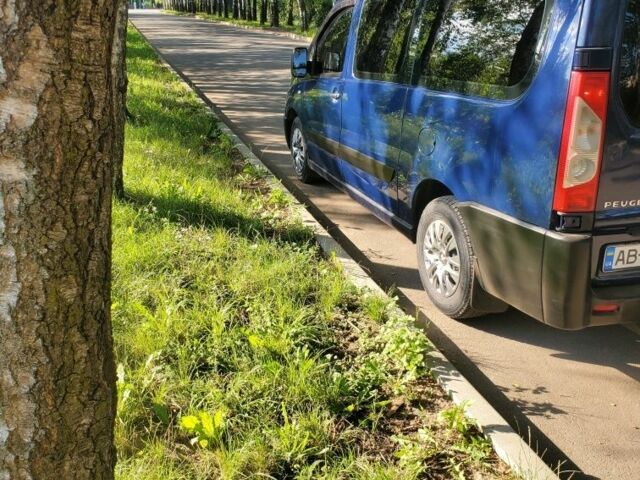 Синій Пежо Експерт вант.-пас., об'ємом двигуна 2 л та пробігом 280 тис. км за 7500 $, фото 2 на Automoto.ua