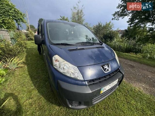 Синий Пежо Эксперт груз.-пасс., объемом двигателя 2 л и пробегом 469 тыс. км за 6000 $, фото 2 на Automoto.ua