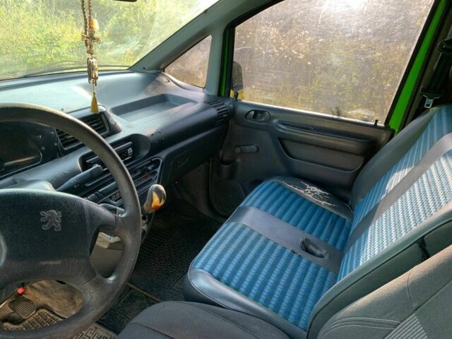 Зеленый Пежо Эксперт груз.-пасс., объемом двигателя 1.9 л и пробегом 470 тыс. км за 2500 $, фото 7 на Automoto.ua