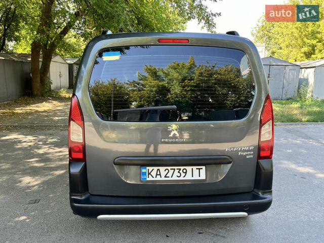 Сірий Пежо Партнер вант.-пас., об'ємом двигуна 1.56 л та пробігом 163 тис. км за 9700 $, фото 5 на Automoto.ua